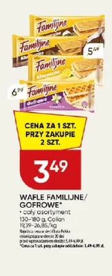 Wafle gofrowe Familijne promocja w Chata Polska