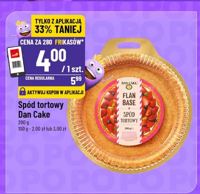 Spód tortowy Dan Cake promocja w POLOmarket