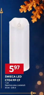 Świeca LED C704 Pp Cf promocja w Stokrotka