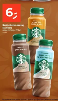 Napój mleczno-kawowy Starbucks Cappuccino promocja w Dealz
