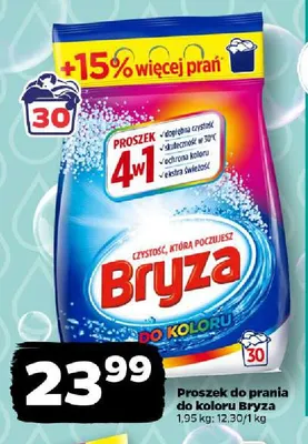 Proszek do prania do koloru Bryza 4w1 promocja w Netto