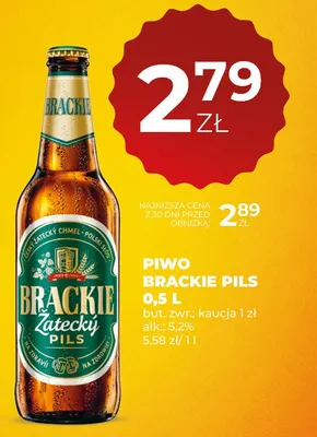 Piwo Brackie Pils promocja w Duży Ben