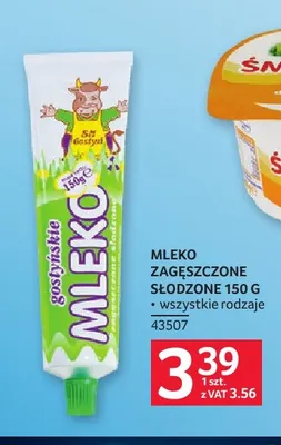 Mleko zagęszczone słodzone Gostyńskie promocja w Selgros