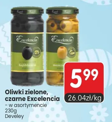 Oliwki zielone promocja w Market Point