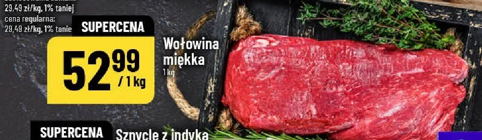 Wołowina miękkasupercena promocja w POLOmarket
