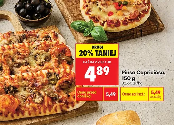 Pizza Capriciosa promocja w Biedronka