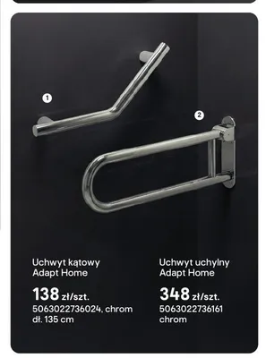 Uchwyt uchylny Adapt Home chrom promocja w Castorama