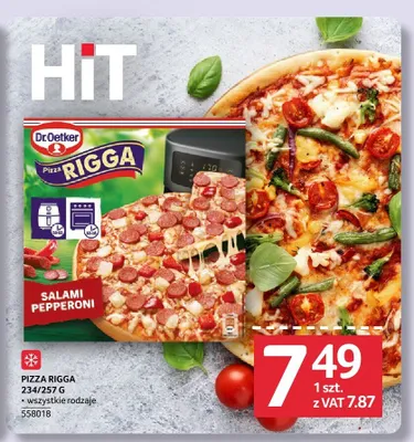 Pizza Rigga Salami Pepperoni Dr. Oetker promocja w Selgros