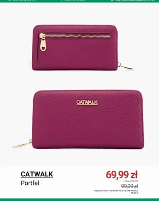 Portfel CATWALK promocja w Deichmann