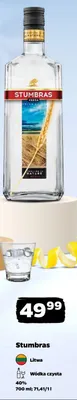 Wódka Stumbras promocja w Netto