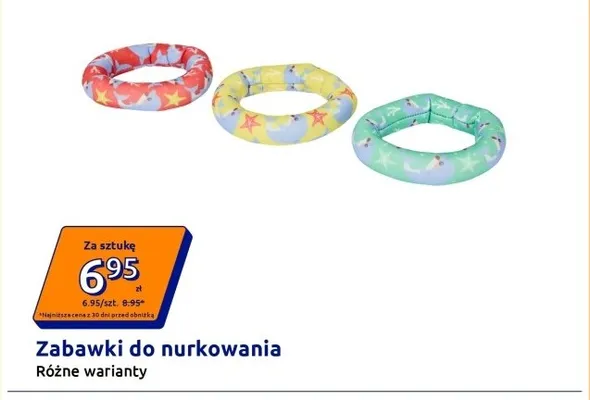 Zabawki do nurkowania promocja w Action