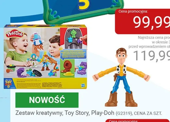 Zestaw kreatywny Toy Story Play-Doh promocja w Smyk