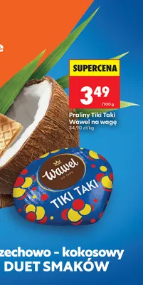 Praliny Tiki Taki Wawel na wagę promocja w Biedronka