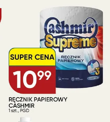 Ręcznik papierowy Cashmir Supreme promocja w Chata Polska