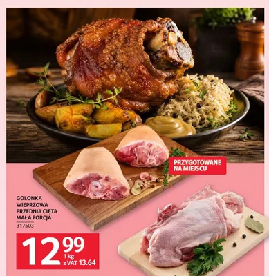 Golonka wieprzowa przednia cięta mała porcja promocja w Selgros