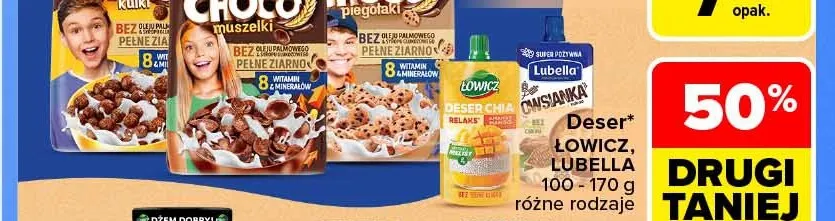 Deser Lubella promocja w Carrefour Market