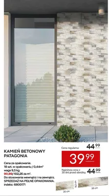 Kamień betonowy Patagonia promocja w Abra Meble