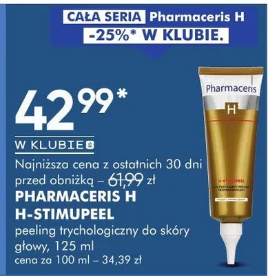 Peeling trychologiczny do skóry głowy H-Stimupeel promocja w Super-Pharm