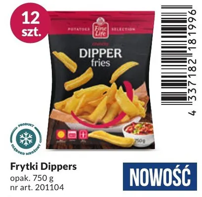 Frytki Dippers promocja w Makro