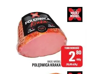 Polędwica Kraka Madej Wróbel promocja w Tomi Markt
