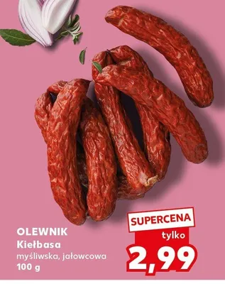 Kiełbasa myśliwska, jałowcowa promocja w Kaufland