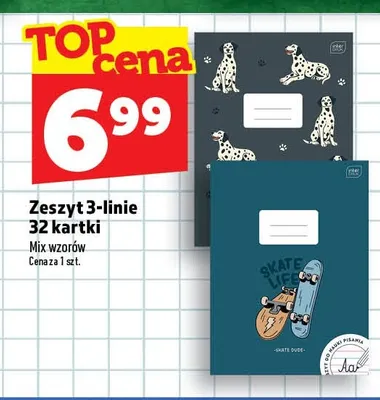 Zeszyt 3-linie Interdruk promocja w TOPAZ