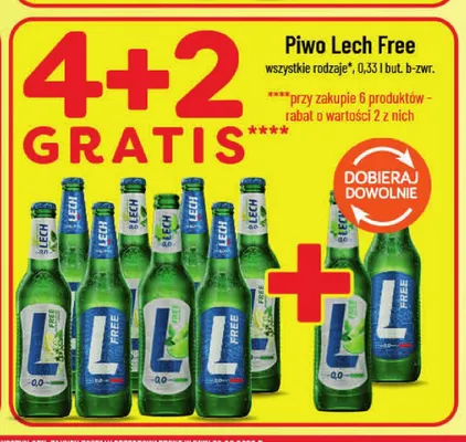 Piwo bezalkoholowe Lech promocja w POLOmarket