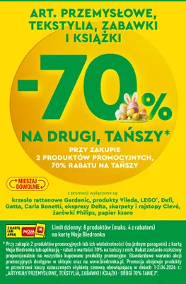 Gazetka, Z ladą tradycyjną, strona 73 promocja w Biedronka