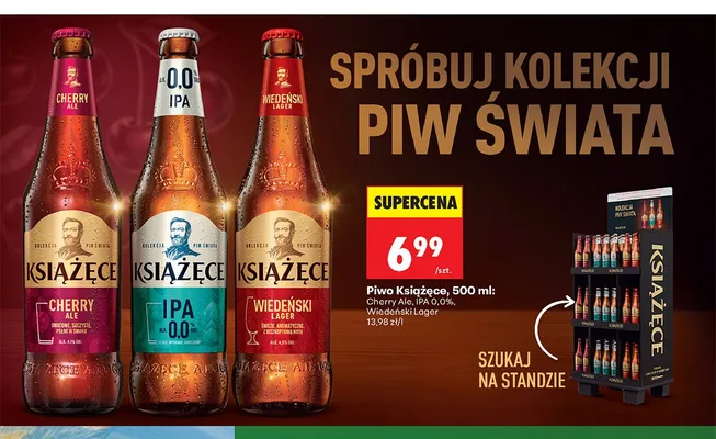 Piwo Książęce promocja w Biedronka