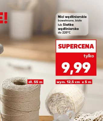 Siatka wędliniarska do 220°C promocja w Kaufland