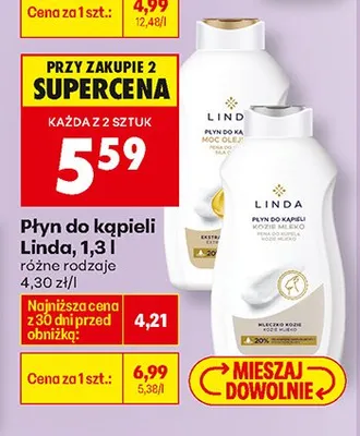 Płyn do kąpieli różne rodzaje promocja w Biedronka
