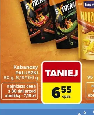 Kabanosy Extreme Piri-Piri Tarczyński promocja w Carrefour