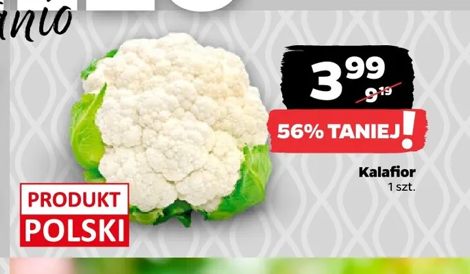 Kalafior Netto promocja w Netto