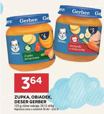 Zupka, obiadek, deser promocja w Stokrotka