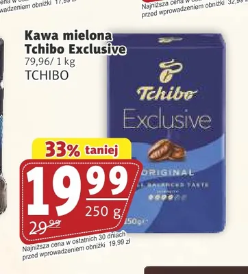 Kawa mielona Tchibo Exclusive promocja w Prim Market