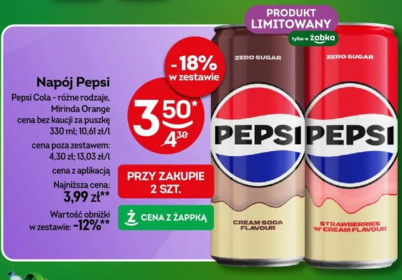 Napój promocja w Żabka