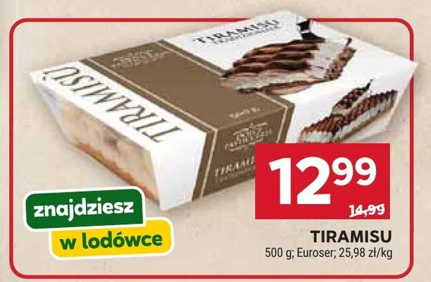 Tiramisu promocja w Stokrotka
