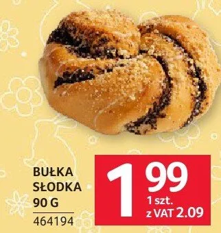 Bułka słodka 90 g promocja w Selgros
