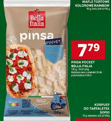 Pinsa Pocket Bella Italia promocja w Stokrotka