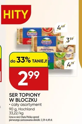 Ser topiony w bloczku Hochland Gouda promocja w Chata Polska