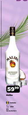 Likier Malibu promocja w Netto
