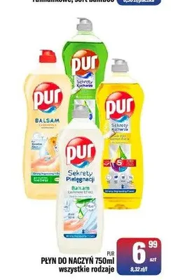 Płyn do naczyń Pur promocja w Tomi Markt