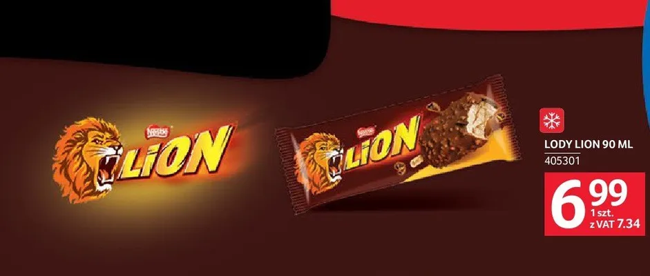 Lody Lion promocja w Selgros