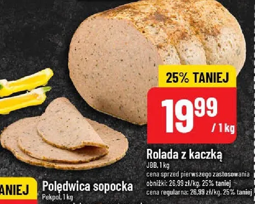 Rolada z kaczką promocja w POLOmarket