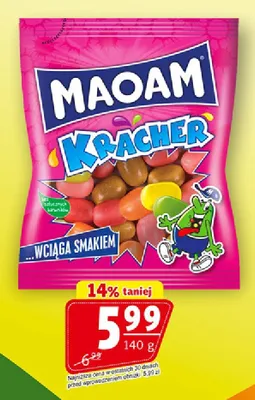 Guma rozpuszczalna Maoam Kracher promocja w Prim Market