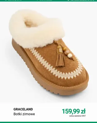 Botki zimowe Graceland promocja w Deichmann