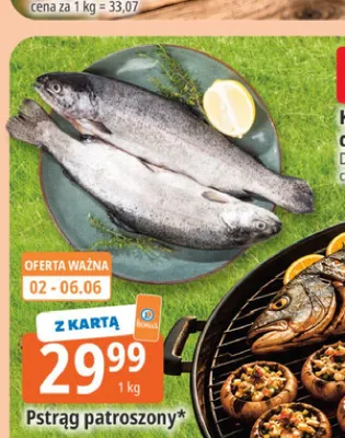 Pstrąg patroszony promocja w Leclerc