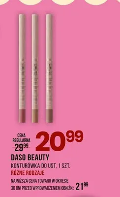 Konturówka do ust DASO BEAUTY promocja w Drogerie Natura