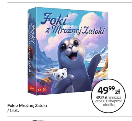 Gra planszowa Foki z Mroźnej Zatoki Trefl promocja w Empik