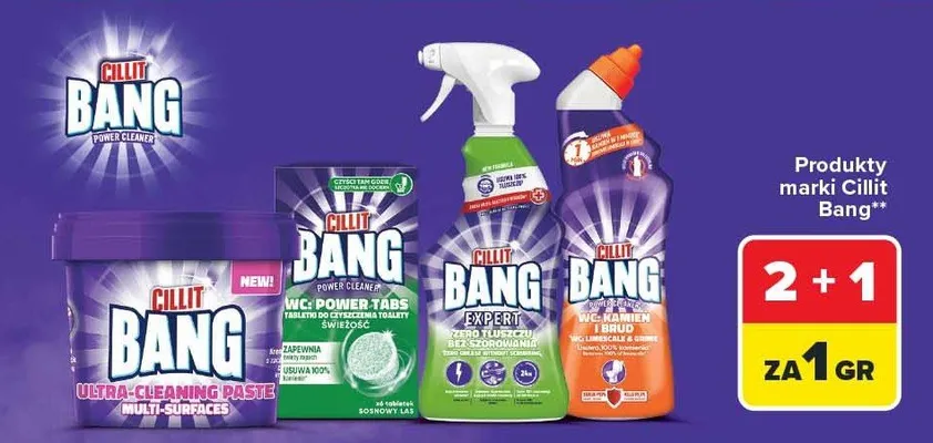 Środki czystości Ultra-Cleaning Paste promocja w Carrefour